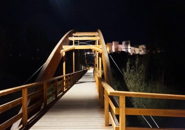 Iluminación pasarela río Adaja